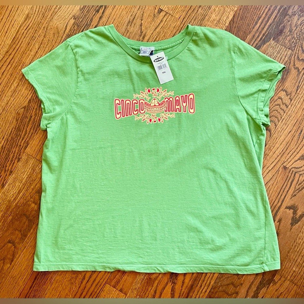 NWT Old Navy Women’s Cinco de Mayo Graphic Tee XXL